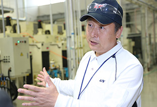 MP solution Chubu department,<br/>Group Leader of Blade manufacturing group<br/>Teruyuki Watanabe